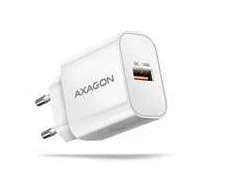 AXAGON ACU-QC18W sieninis įkroviklis 1x QC3.0/AFC/FCP/SMART, 18W, baltas