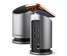 „AXAGON USB-C 10Gbps“ belaidis įkrovimo 9in1 šakotuvas | HMC-WL9
