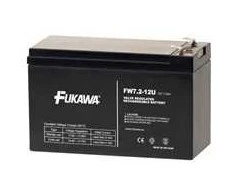 Akumuliatorius - FUKAWA FW 7,2-12 F2U (12V/7,2 Ah - Faston 250), jungtis - 6,3 mm, tarnavimo laikas 5 metai