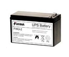 Fukawa baterija – FUKAWA FWU-2 pakaitinė baterija, skirta RBC2 (12V / 7,2Ah, Faston 250) – FWU-2