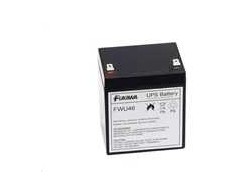 Baterija - FUKAWA FWU-46 pakaitinė baterija RBC46 (12V/5Ah)