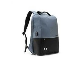 Kuprinė na notebook 15,6", Neoton 2.0, mėlyna, poliester, Bestlife