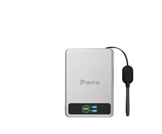 BMX SolidSafe™ 5K Solid-State Magnetic Power Bank, Sidabrinis