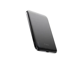 BMX SolidSafe™ Air Titanium 5K Qi2 Wireless Magnetic Power Bank, Juodas