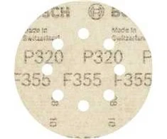 Bosch Šlif.pop,akmeniui,PEX GEX D=125mm, K320, 5 vnt.