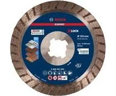 Bosch XLOCK Deimant.pjov.diskas Multi Material TURBO 125