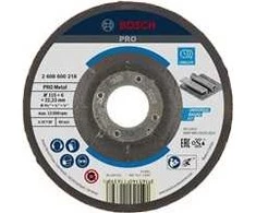Bosch Šlifavimo diskas metalui 115x22x6 mm
