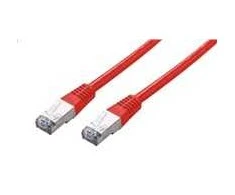 C-TECH kabelio pataisos laidas Cat5e, FTP, raudonas, 1m