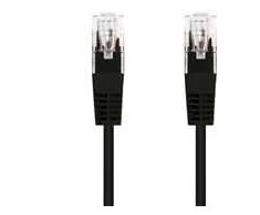 C-Tech C-TECH pataisymo laidas Cat5e, UTP, juodas, 1 m