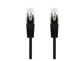 C-TECH kabelis patchcord Cat5e, UTP, juodas, 5m