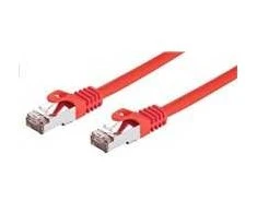 C-TECH kabelio pataisos laidas Cat6, FTP, raudonas, 0,25 m