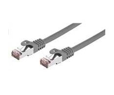 C-TECH kabelis patchcord Cat6, FTP, pilkas, 3m