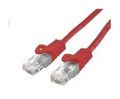 C-TECH kabelio pataisos laidas Cat6, UTP, raudonas, 1m