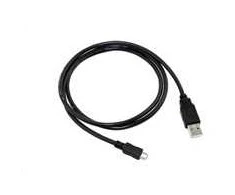USB kabelis C-Tech USB-A - mikroUSB 0, 5 m Juoda (BC- USB2M- 05B)