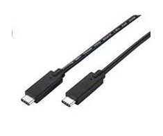 C-Tech C-TECH USB laidas USB 3.2 laidas, C tipo (CM/CM), PD 100W, 20Gbps, 1m, juodas