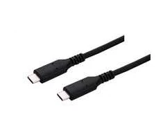 C-TECH kabelis USB 4.0, Type-C (CM/CM), PD 100W, 40Gbps, 1m, juodas