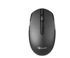 Pelė C-TECH Myš WLM-15 Dual mode, bezdrátová, BT5.0 + 2,4GHz, 1600DPI, 6 tlačítek, USB nano receiver, juoda