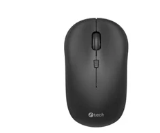 C-TECH pelė WLM-09, Dual mode, bezdrátová, BT5.0 + 2,4GHz, 1600DPI, juoda