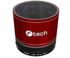 C-TECH garsiakalbis SPK-08R, bluetooth, raudonas