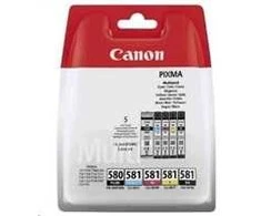 Canon PGI-580/CLI-581 (2078C007) Rašalinių kasečių komplektas, PGBK/BK/C/M/Y