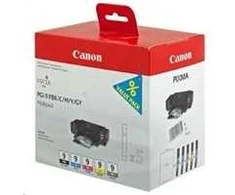 Canon PGI-9 PBK/C/M/Y/GY Originalus Žydras, Pilka, Rausvai raudona, Foto juoda, Geltona 5 vnt