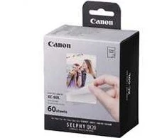 Canon fotopopierius + rašalo kasetė XC-60L 54x85mm 60 lapų