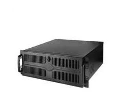 CHIEFTEC Rackmount 4U ATX/mATX dėklas, UNC-409S-B-OP, be maitinimo, juodas