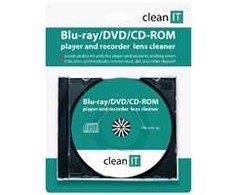 Clean It Švarus IT valymo CD, skirtas Blu-ray/DVD/CD-ROM grotuvams