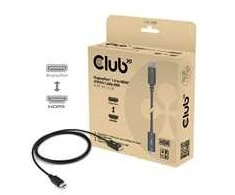 Club 3D CLUB3D CAC-1083 kabelis DisplayPort 2 m HDMI Typu D (Micro) Juodas