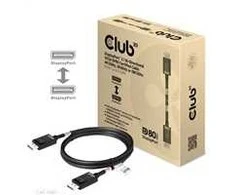 Club 3D Club3D Kabelis DisplayPort 2.1 na DisplayPort 2.1 4K120Hz/8K60Hz HDR (M/M), 1.2m, juoda