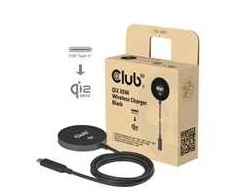 Įkroviklis Club 3D CLUB3D CAC-3027 kroviklis įrenginiams przenośnych Mobilusis telefonas Išmanusis telefonas Išmanusis laikrodis Planšetė Telefonas Juodas DC Wewnętrzna