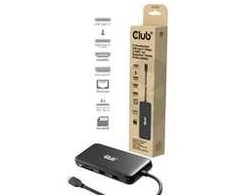 „Club 3D CLUB3D CSV-2551“ USB C tipo šakotuvai ir koncentratoriai