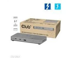 Stacja/replikator Club 3D CLUB3D CSV-2563 huby i koncentratory