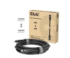 Club 3D CLUB3D USB-C® Cable 8K60Hz 100W 20Gbps USB4 9m/29.53ft, 9 m, USB C, USB C, USB4 Gen 2x2, 20 Gbit/s, Juodas