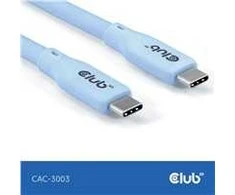 Club 3D Club3D Lifestyle USB-C Kabelis PD 240W,20Gbps 2m blau St/St mažmeninė prekyba