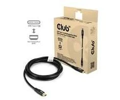 Kabelis Club 3D Club3D Kabelis USB Typ C MiniDP 2.1 2m 8K30Hz St/St mažmeninė prekyba