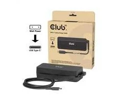 Club 3D Club3D nešiojamojo kompiuterio įkroviklis, USB-C, 140 W, 1 m