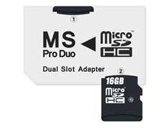 Karta Connect IT MS PRO DUO 2x Micro SDHC DUAL SLOT