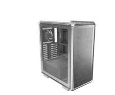 „Cooler Master“ korpusas „MasterFrame 500 Mesh“ sidabrinis, permatomas šoninis skydelis, ATX, 2x 200 mm ventiliatoriai, 1x 120 mm ventiliatorius, pilkas