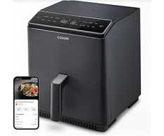 Gruzdintuvė Cosori Dual Blaze airfrier, tamsiai pilka