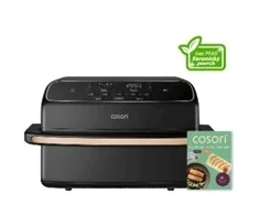 Cosori Dual Blaze Twin Fry Compact horkovzdušná fritéza 8,6 L, keramika, juoda