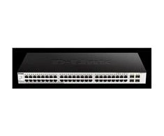 Šakotuvas D-Link DGS-1210-52/ME/E 48 prievadų 10/100/1000BASE-T + 4 prievadų 1 Gbps SFP prievadai Metro Ethernet