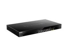 Šakotuvas D-Link DMS-1100-10TP tinklo komutatorius - valdomas - L2 - 2.5G Ethernet (100/1000/2500) - maitinimas per Ethernet (PoE) - montuojamas į stelažą - 1U