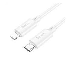 USB kabelis Hoco X88 "USB-C (Type-C) to Lightning" (20W) 1m baltas