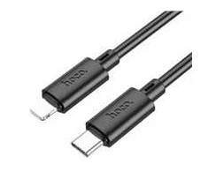 USB C - Lightning laidas Hoco PD 2,4A 20W 1 m X88 juodas