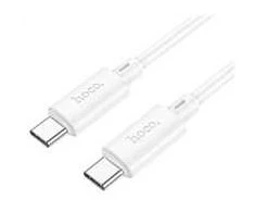 USB kabelis Hoco X88 "USB-C (Type-C) to USB-C (Type-C)" (60W) 1m baltas