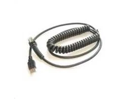 „Datalogic“ kabelis, USB, A tipas, suvyniotas, POT, CAB-524, 8 pėd.