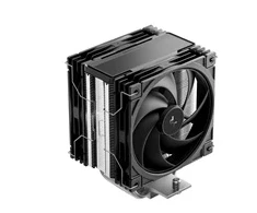 DEEPCOOL CPU Chladič AG400 G2 PLUS, 2x120mm, LGA1851, AM5, juoda