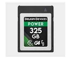 Delkin CFexpress maitinimo šaltinis R1780/W1700 (G4) 325GB
