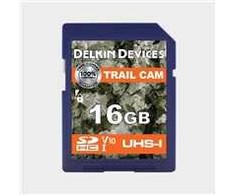 Atminties kortelė Delkin SDHC Trail Cam R100/W30 (V10) 16GB
